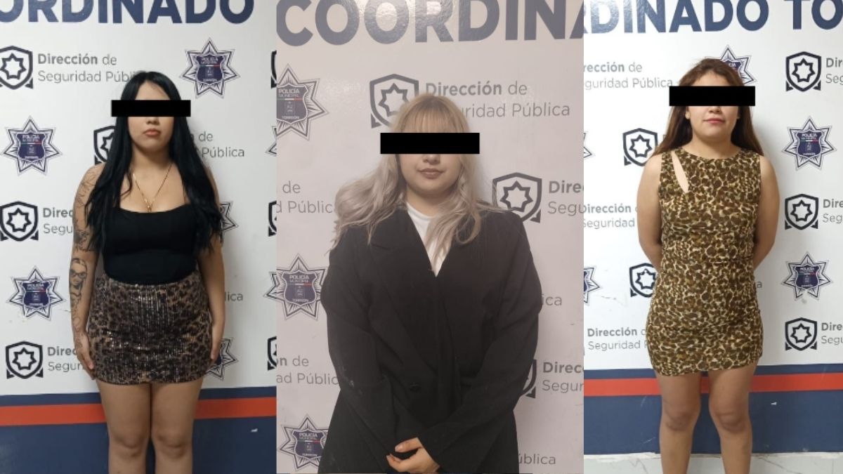 Detención de Tres Mujeres Alcoholizadas que Alteraron el Orden en el Paseo Morelos de Torreón