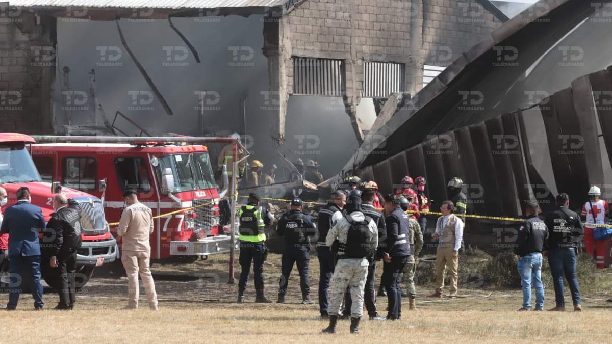 Desplome de avioneta en Toluca: Testigos relatan explosión impactante