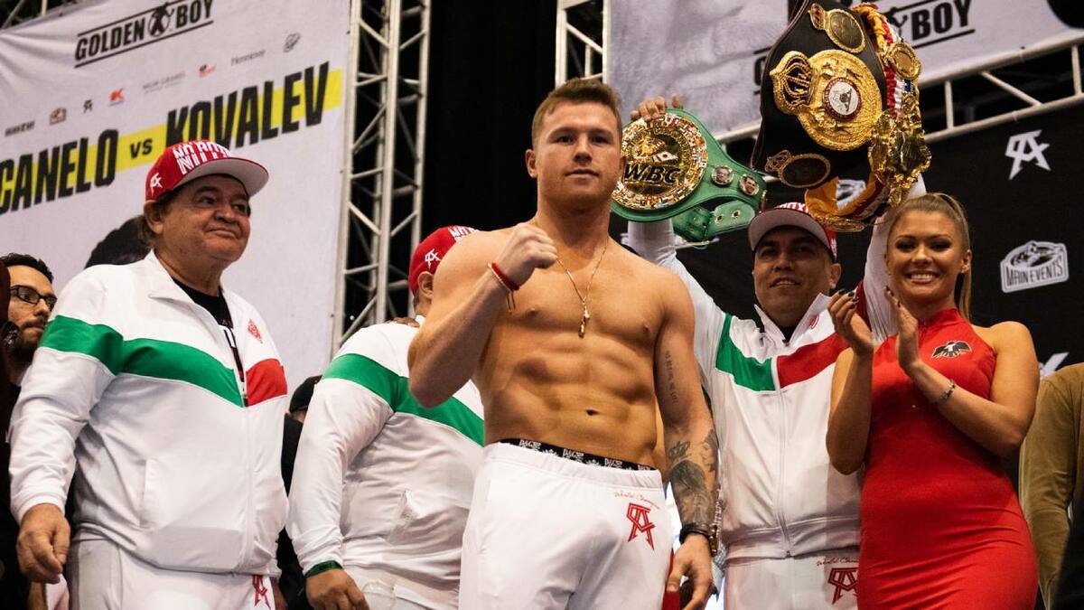 Canelo Álvarez se posiciona en el top 10 de los mejores boxeadores del siglo XXI