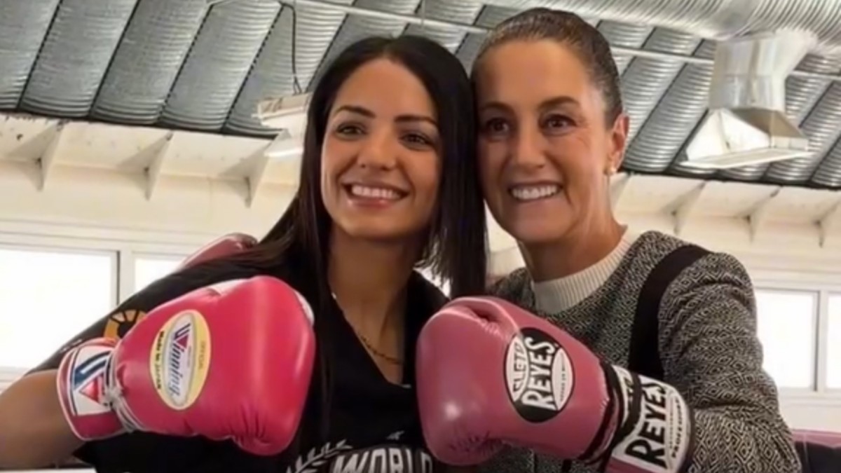 Claudia Sheinbaum Entrena con La Bonita Fernández: Un Encuentro Deportivo en Palm Springs