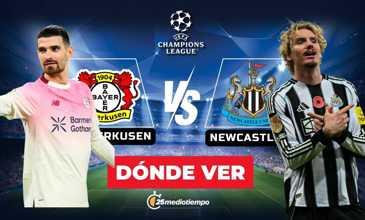 Bayer Leverkusen vs. Newcastle: ¿Cómo y dónde seguir EN VIVO el emocionante partido de la J6 de la Champions League 2025?