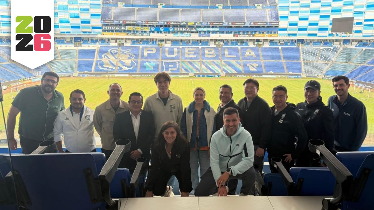 Corea del Sur considera el Estadio Cuauhtémoc de Puebla como su sede para el Mundial 2026