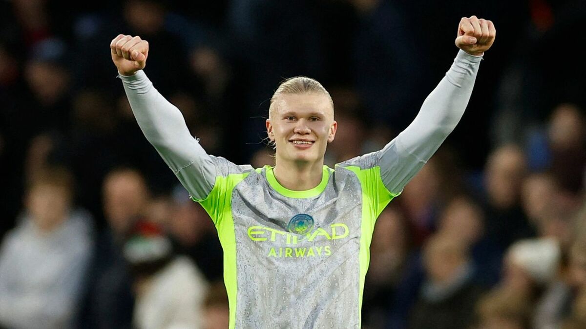 Haaland Brilla: Manchester City Golea al Crystal Palace y Se Acerca al Arsenal