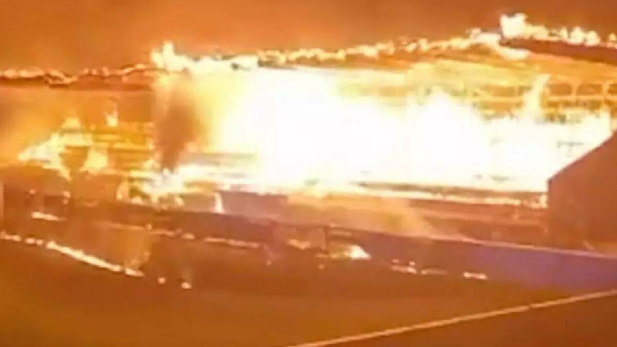 Incendio en Estadio Europeo tras Descenso del Equipo: Últimas Noticias