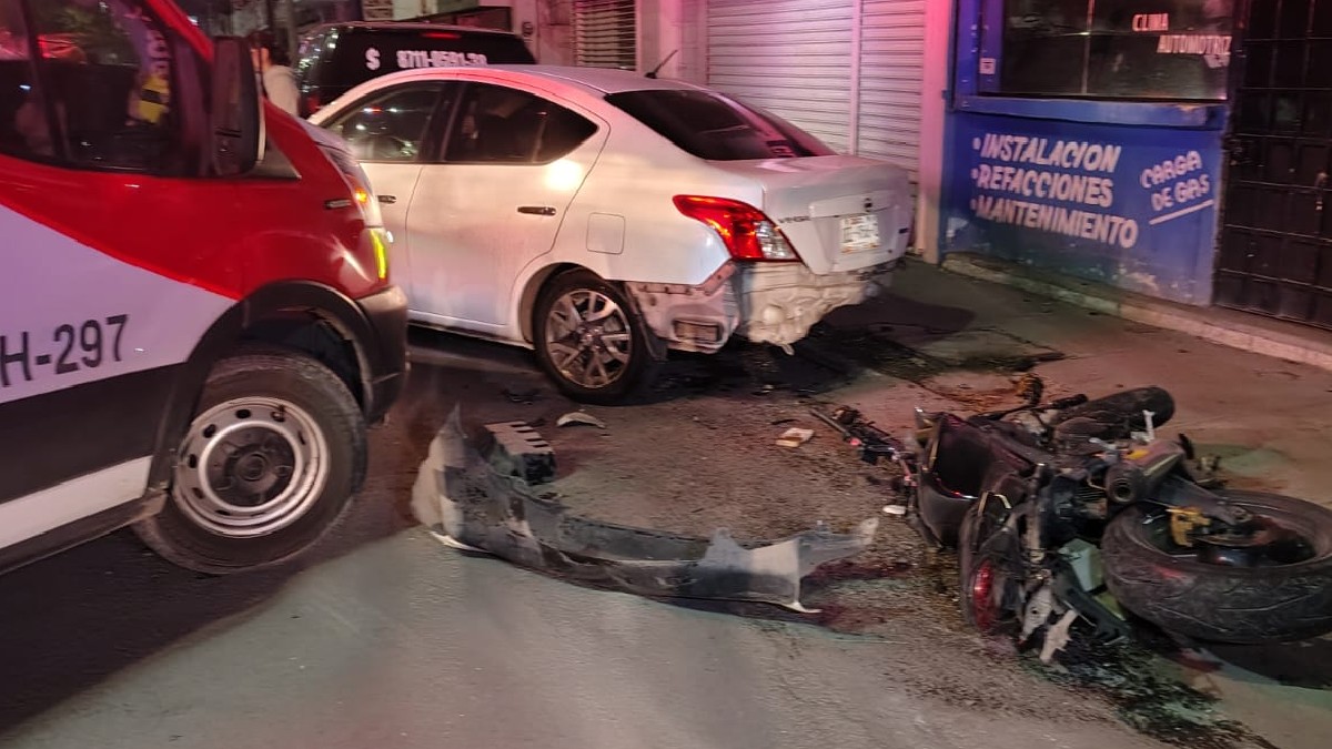 Motociclista fallecido en impactante accidente en Fovissste La Rosita, Torreón
