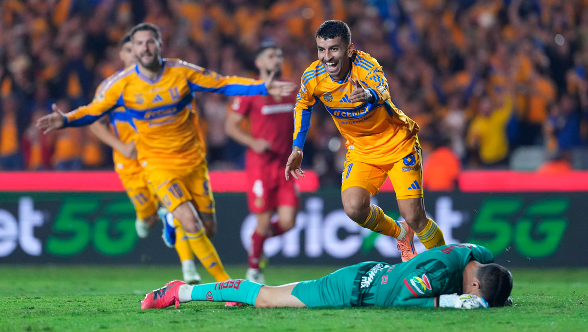 Tigres se Adelanta en la Final de ida Contra Toluca con un Regalo de Hugo González