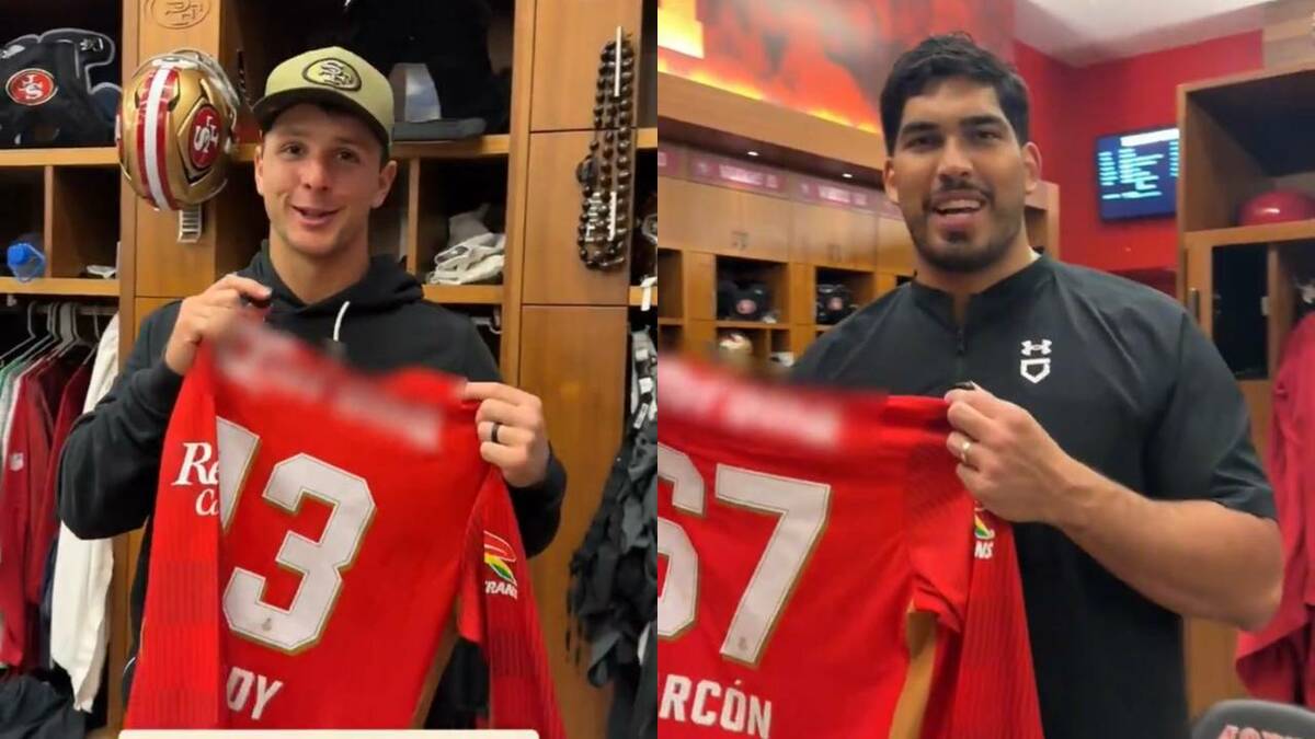 Los 49ers envían deseos de éxito al Toluca en su próxima temporada