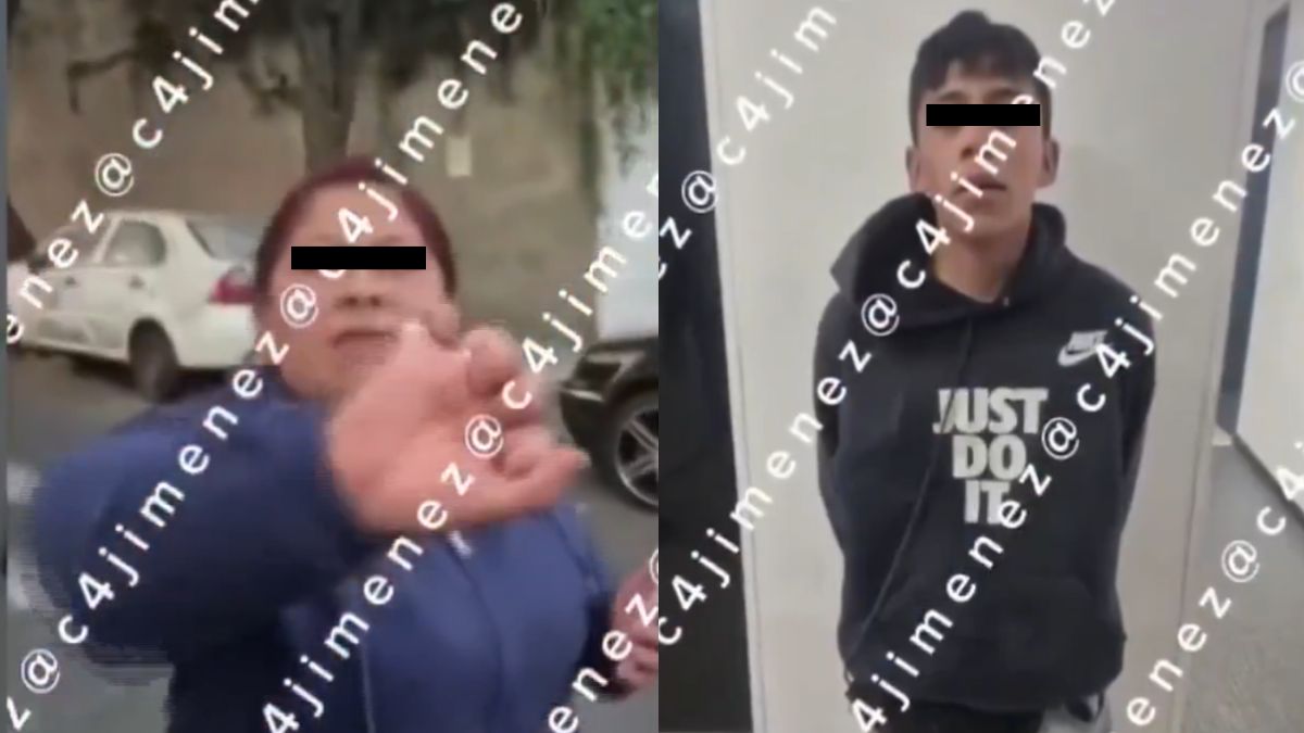 Detención del hijo: Papás de delincuente agreden a policía de CdMx por octava vez